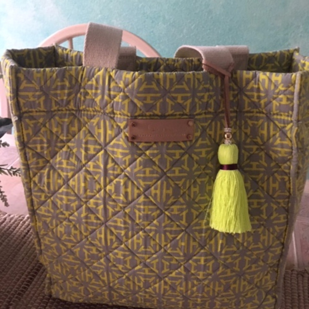 India Hicks Tote with Tassel